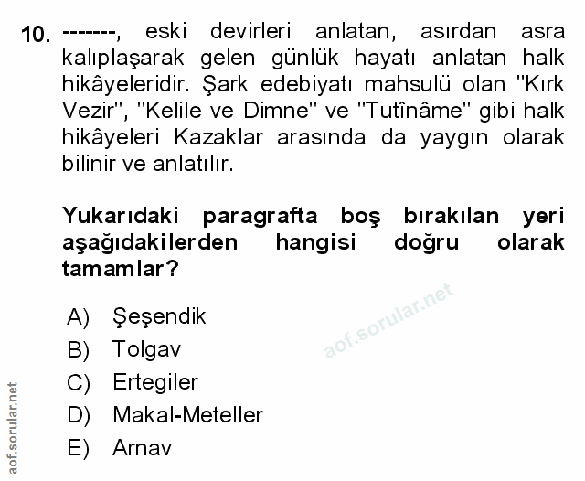 Soru 10
