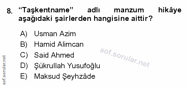 Soru 8