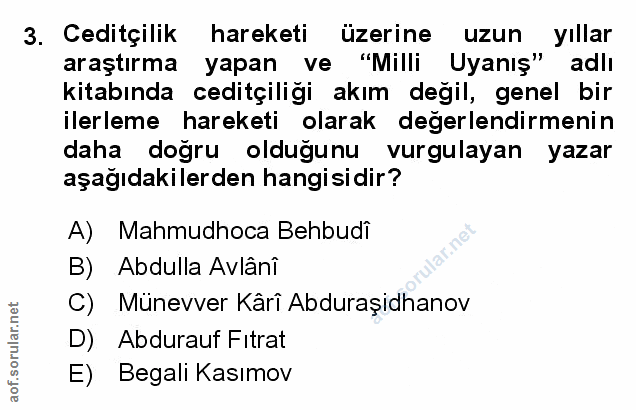 Soru 3