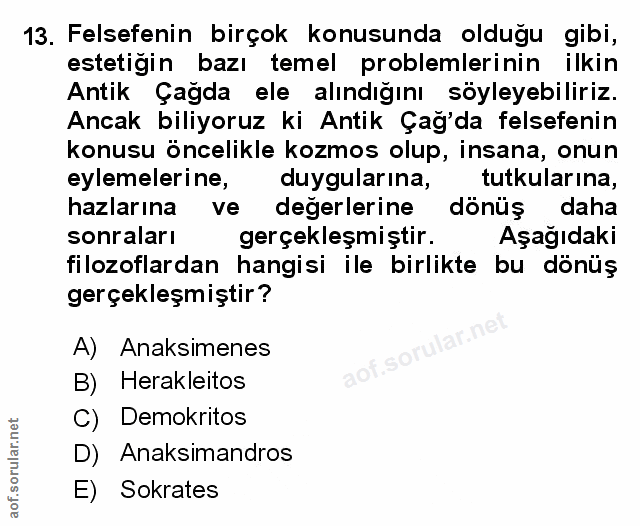 Soru 13