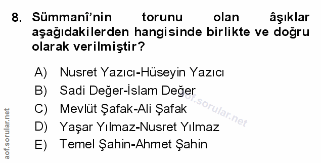 Soru 8