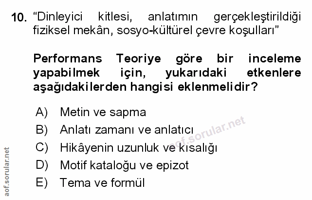 Soru 10