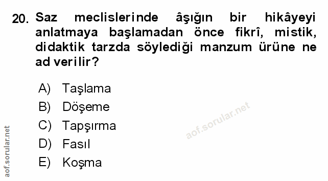Soru 20