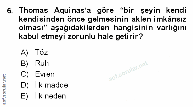 Soru 6