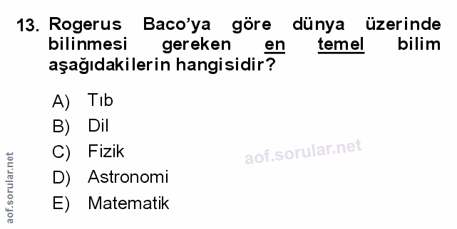 Soru 13