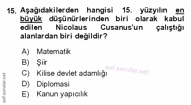 Soru 15