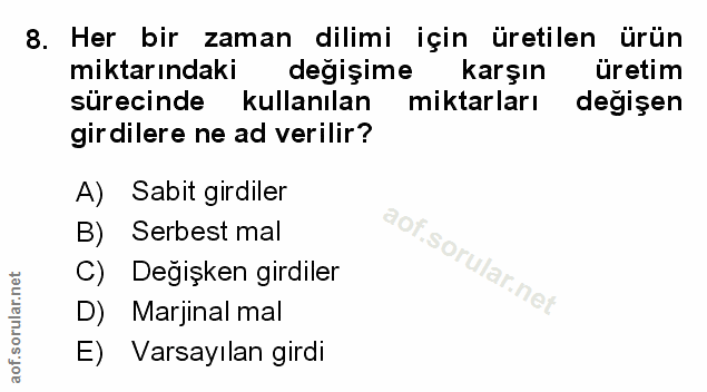 Soru 8