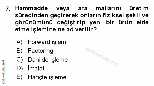 Soru 7