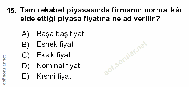 Soru 15