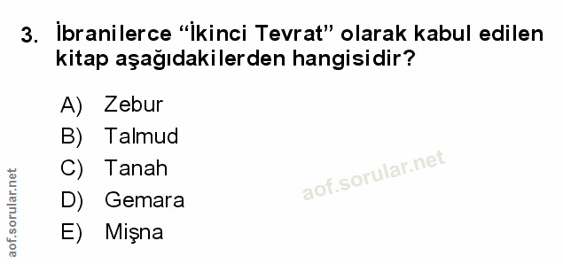 Soru 3