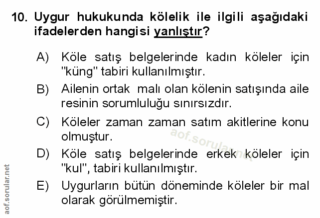 Soru 10