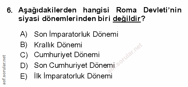 Soru 6