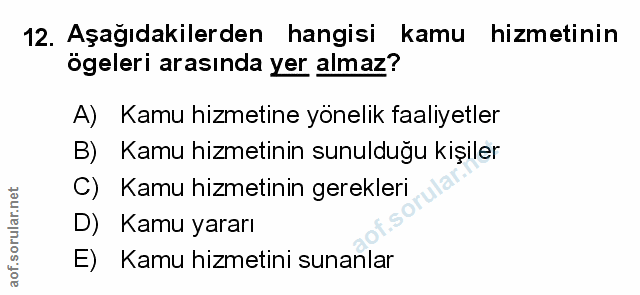 Soru 12