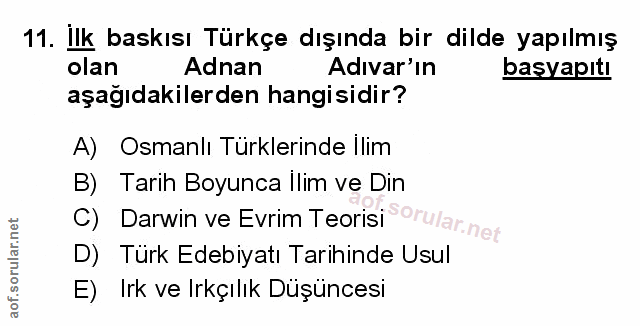 Soru 11