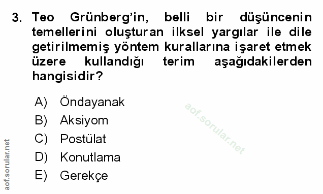 Soru 3