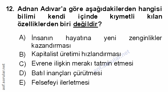 Soru 12