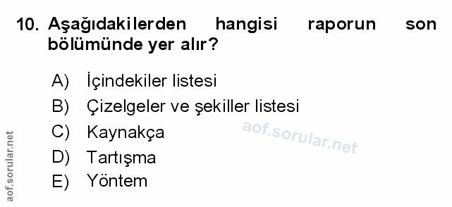 Soru 10
