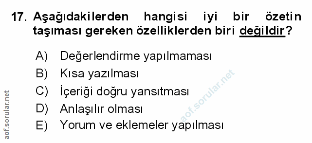 Soru 17