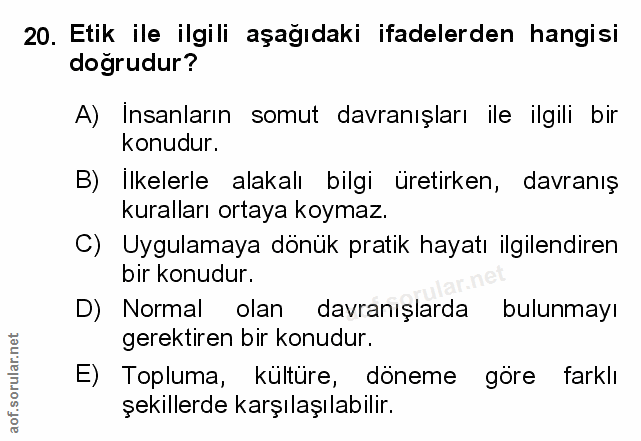 Soru 20
