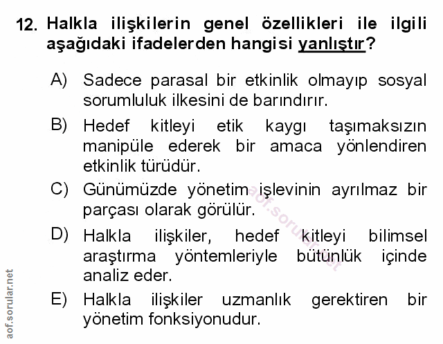 Soru 12