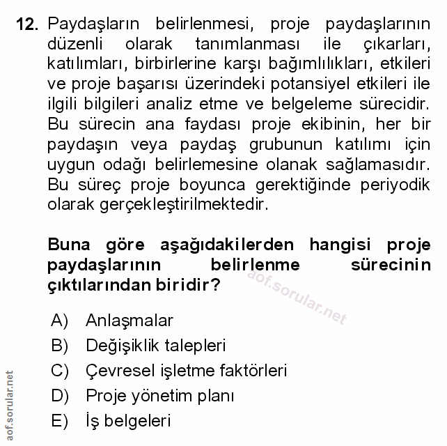 Soru 12