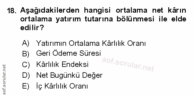 Soru 18