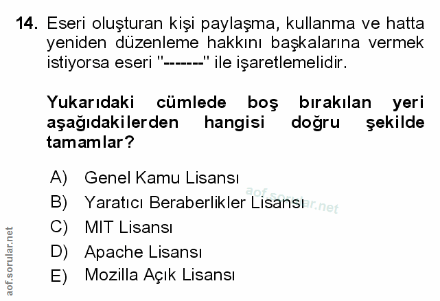 Soru 14