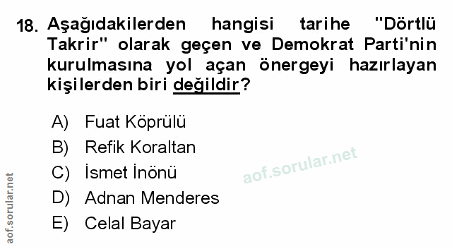Soru 18
