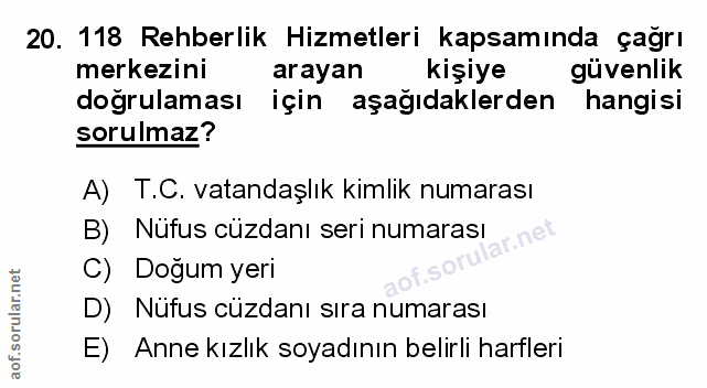 Soru 20