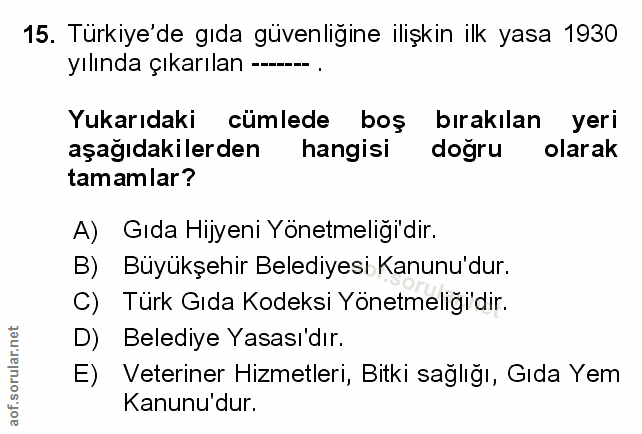 Soru 15