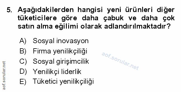 Soru 5