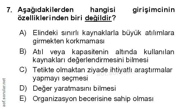 Soru 7
