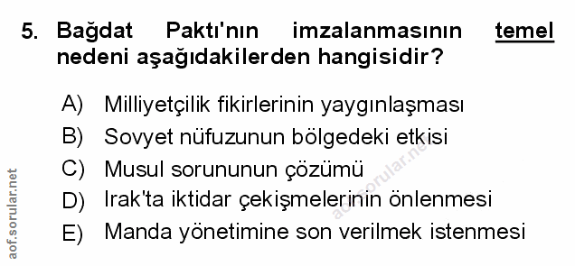 Soru 5