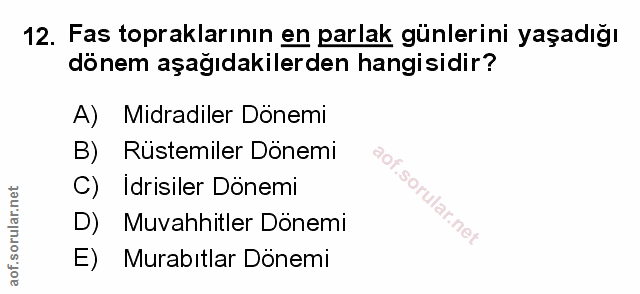 Soru 12