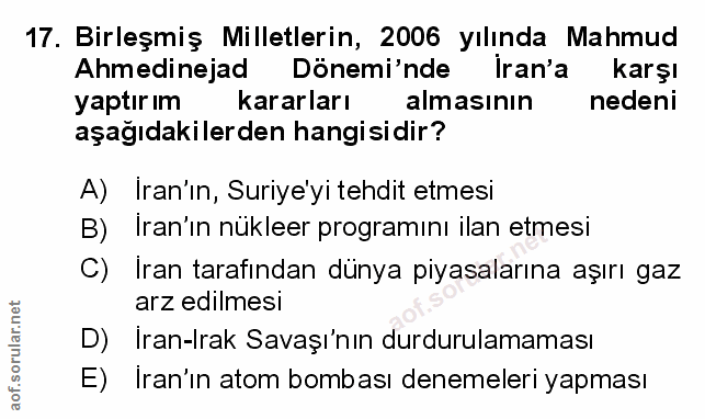 Soru 17