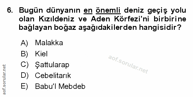 Soru 6