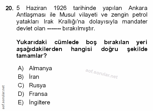 Soru 20