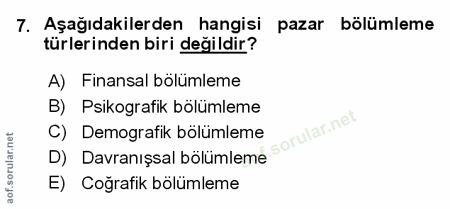 Soru 7