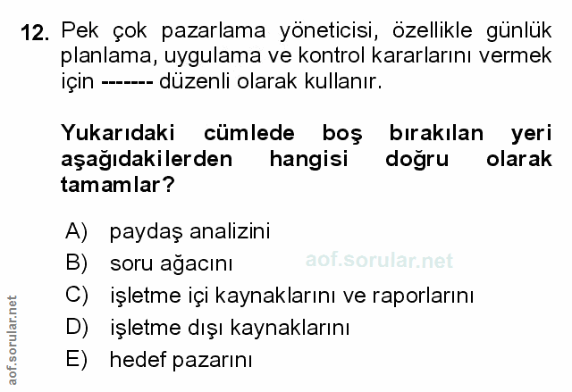 Soru 12