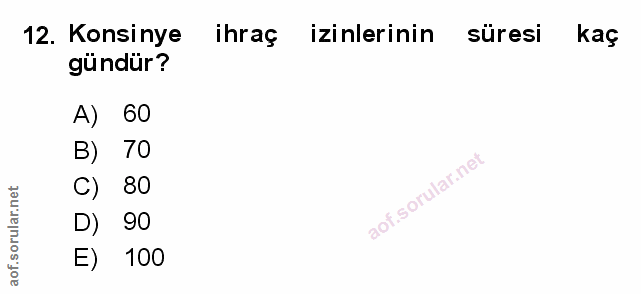 Soru 12