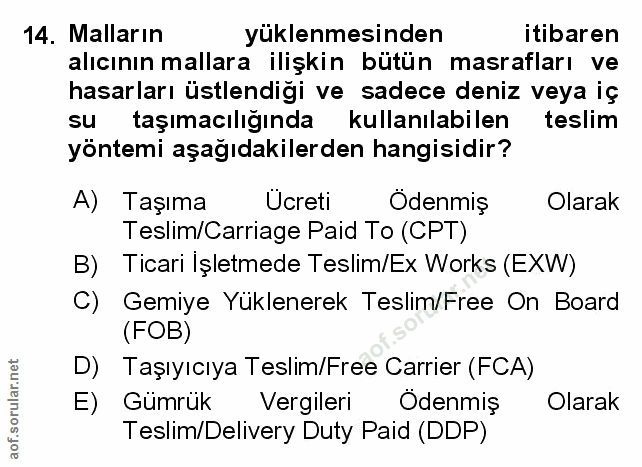 Soru 14