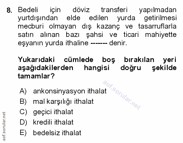 Soru 8