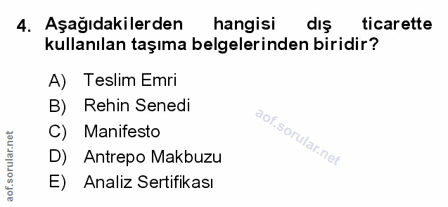 Soru 4