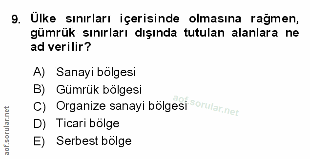 Soru 9