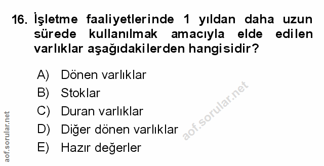 Soru 16
