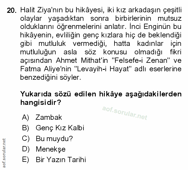 Soru 20