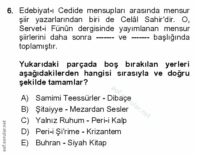 Soru 6