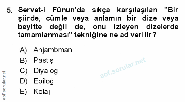 Soru 5