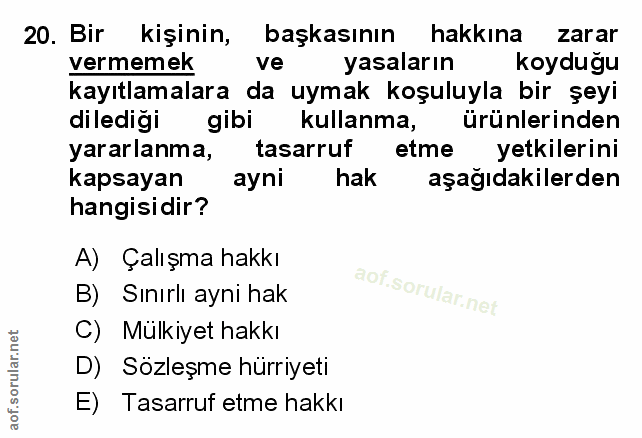 Soru 20