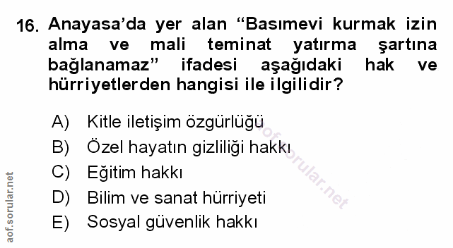 Soru 16